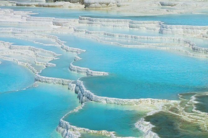 10 Days Turkey Tour to Istanbul, Cappadocia, Antalya, Ephesus - Pamukkale’s travertines and thermal pools near Hierapolis ruins