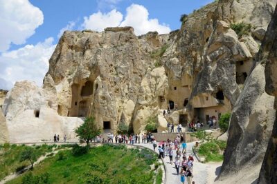 2 Days Red and Green tour - Day 1: Uçhisar Castle, Zelve, Pasabag, Avanos crafts, and the fairy-chimney sweep
