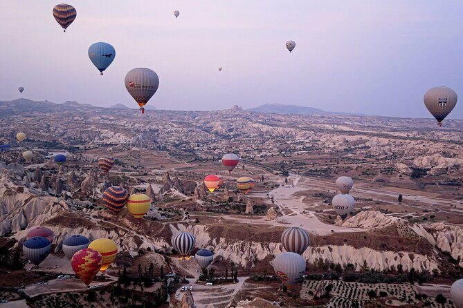 3 Days 2 Night Istanbul to Cappadocia Tour+Hot air Balloon Tour - Day 2: Sunrise balloon, Göreme viewpoint, Derinkuyu, Ihlara hiking, and Selime