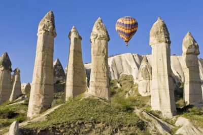 5 Days Cappadocia Ephesus Pamukkale Tour from Istanbul by Plane - Day 2 Cappadocia valleys and underground history: Özkonak, Love Valley, Rose Valley, and Three Beauties