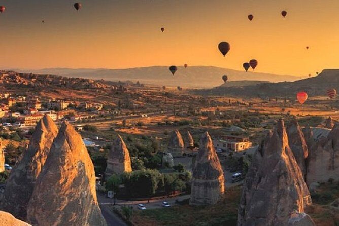 All-in-One Cappadocia Tour: Combined Red and Green Tour - Pasabag (Monks Valley): fairy chimneys that look like architecture