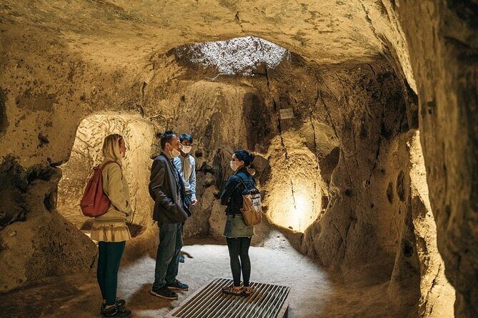 all inclusive/Istanbul to Cappadocia Green Day Tour via Plane - Red Valley and Rose Valley: rock formations plus guided context