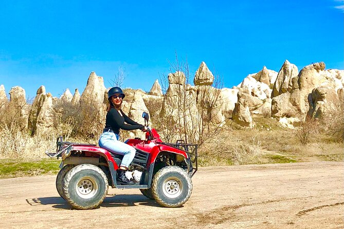 Atv Quadbike tour in Cappadocia Göreme - Stop 2: Love Valley viewpoint for tall chimneys and classic Cappadocia views