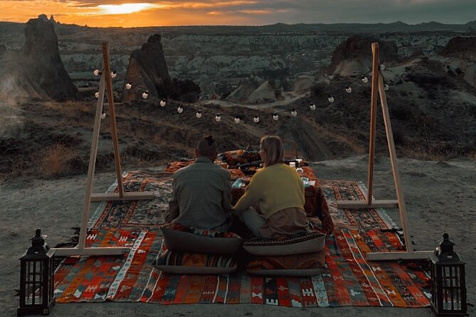 Barbecue Picnic in the valley (Sunset Time) - What Happens When You Arrive: Food Is Cooking First