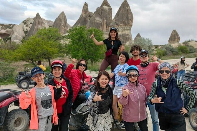 Capadocia atv tour through fairy chimneys and love valley - Meeting Up and Getting Started Without Losing Time