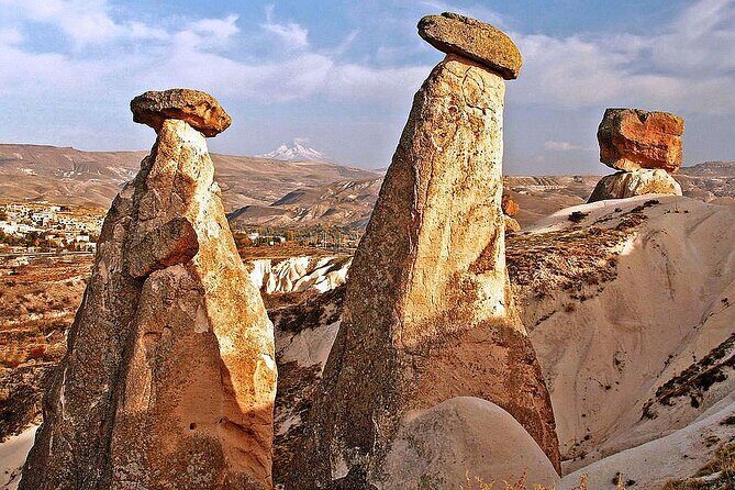 Cappadocia 2 Day Tour from Istanbul by Plane - Day 1 in Cappadocia: from Zelve caves to Pasabag Fairy Chimneys