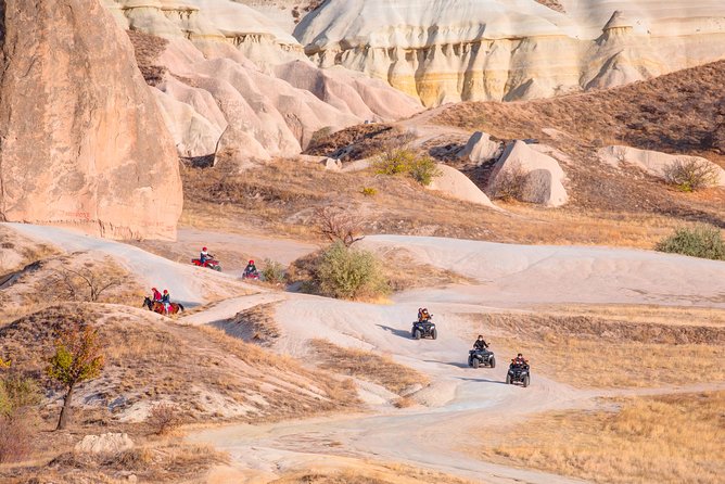 Cappadocia 2-Hours Sunset ATV Quad Tour w/Free Hotel Transfer - Riding Setup: Beginners, Helmets, and Safety Focus
