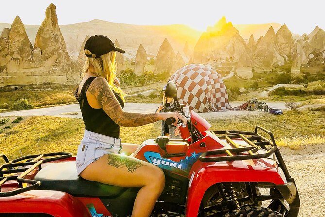 Cappadocia Adventures: Sunset ATV Tour - Stop 3: Swords Valley and those chimney shapes