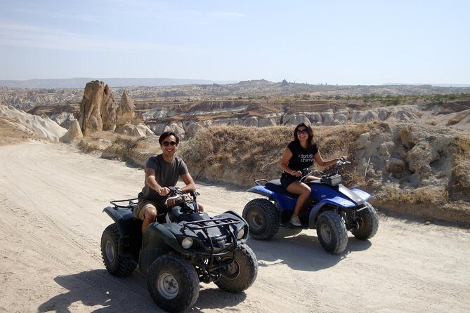 Cappadocia ATV Safari: Explore Valleys by Day or Sunset Glow - Pickup, helmets, and the small-group advantage