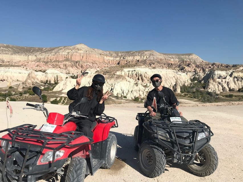 CAPPADOCIA ATV TOUR - Automatic ATVs and short training: you’ll spend less time learning