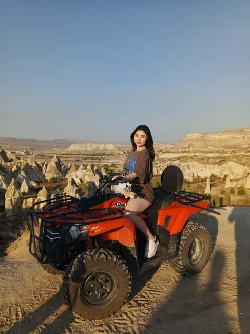 Cappadocia ATV Tour Adventure - Swords Valley: fairy chimneys up close, with a real photo rhythm