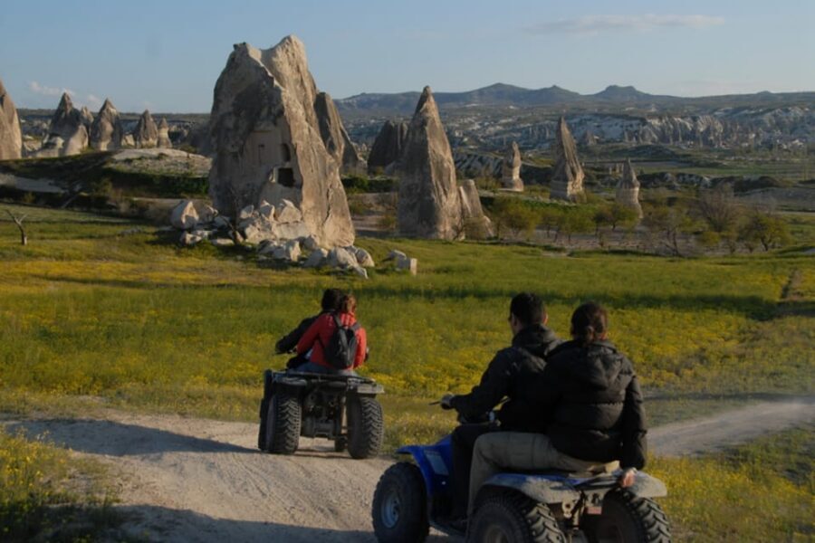 Cappadocia ATV Tour Adventure - Rose & Red Valley Panorama for skyline views and color