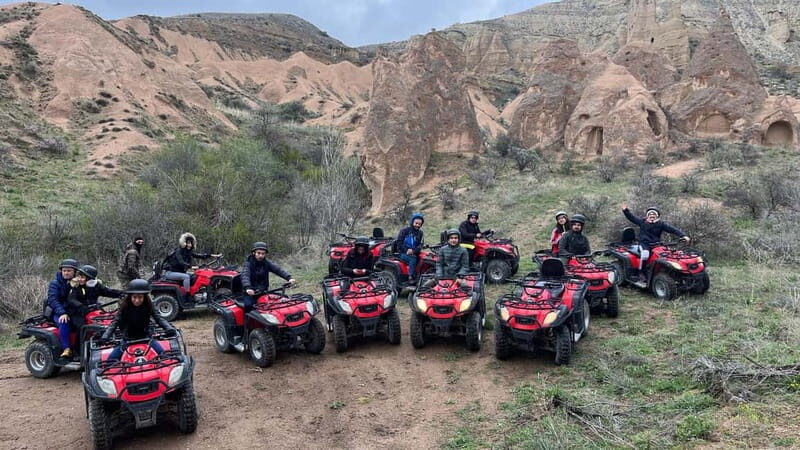 Cappadocia Atv Tour : Full Extremly Atv Tour (Private Route) - Fairy chimneys and cross cave tunnels: what quad tires reveal