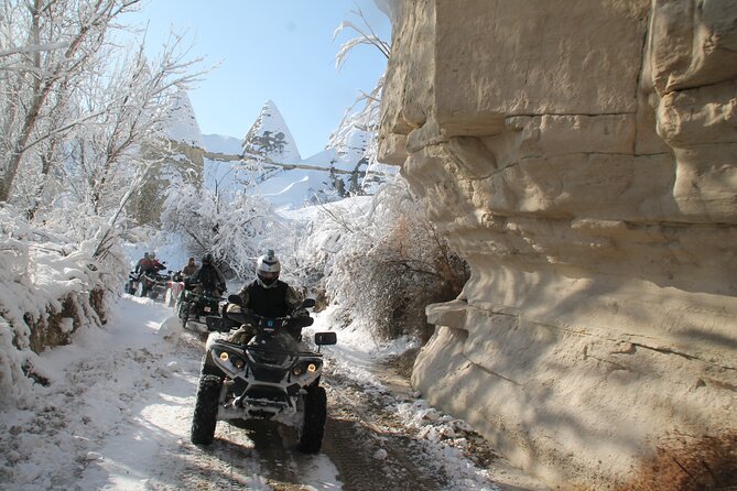 Cappadocia ATV Tour / Quad-Bike Safari / Sunset or Day time - Göreme start, pickup, and Rose Valley: your first taste of the terrain