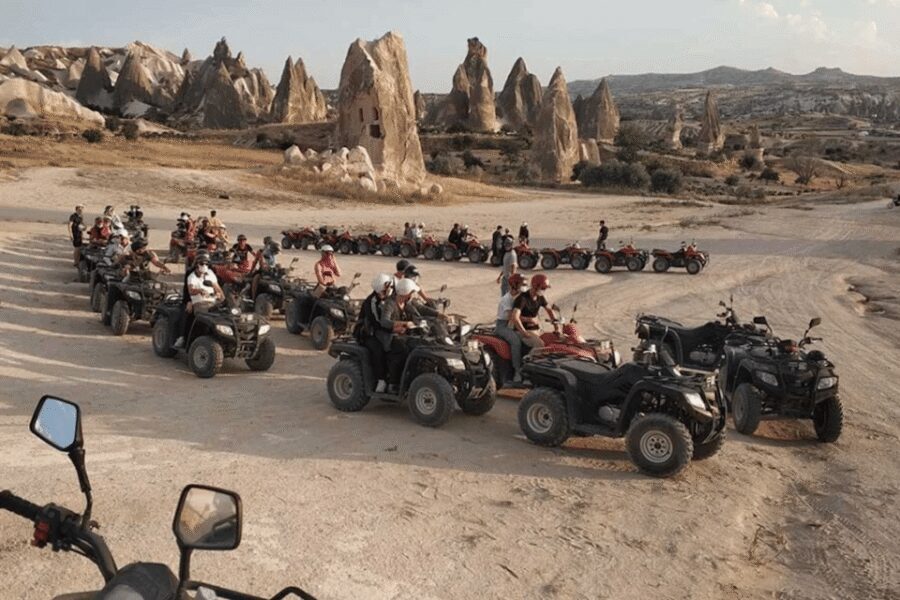 Cappadocia: ATV Tour with Sunset Viewing - Safety Briefing, Helmet/Gloves, and the Practice Lap
