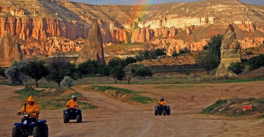 CAPPADOCIA ATV TOUR - Your route through Rose Valley, Red Valley, Swords Valley, and Love Valley