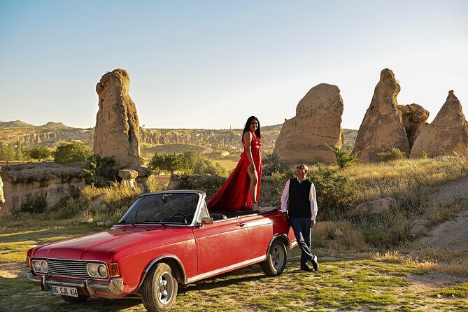 Cappadocia Classic Car Sunset or sunrise - Cavuşin Village: Panoramic Views During the Balloon Flight