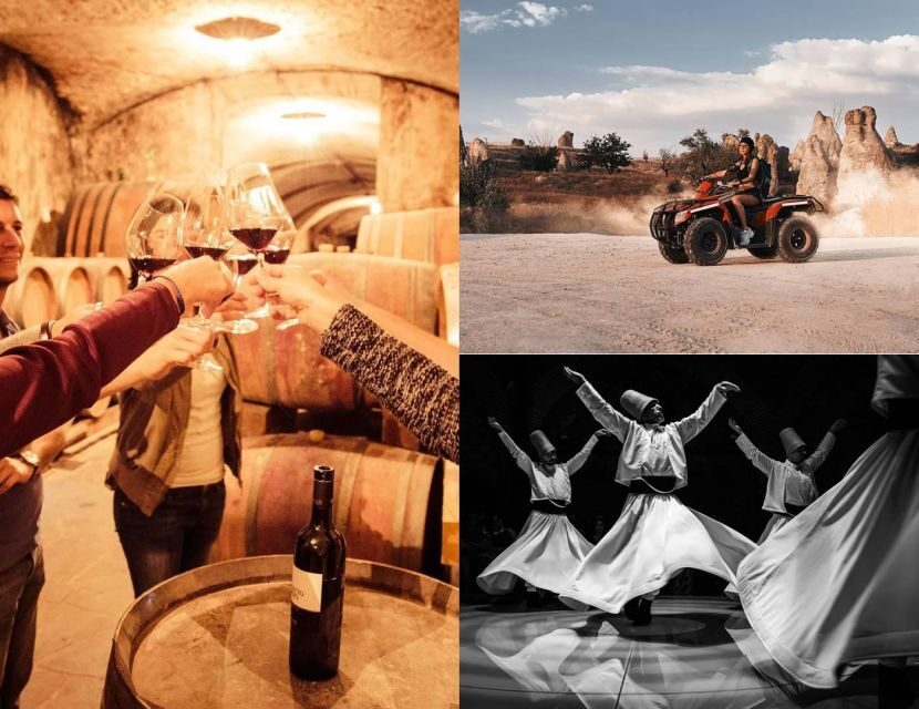 Cappadocia: Combo Tour with Wine Tasting and Adventure Tours - How the tasting connects to your second activity choice