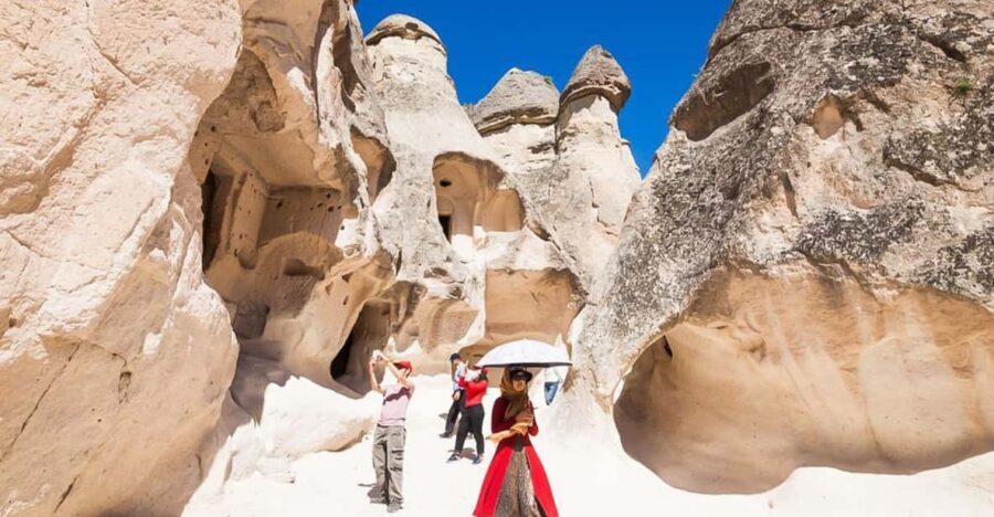 Cappadocia: Full-Day Private Custom Tour - Pasabag (Monks Valley): fairy chimneys up close