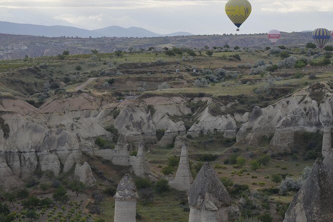Cappadocia Goreme Balloon Tour - Red (Rose) Valley: the color-coat moment