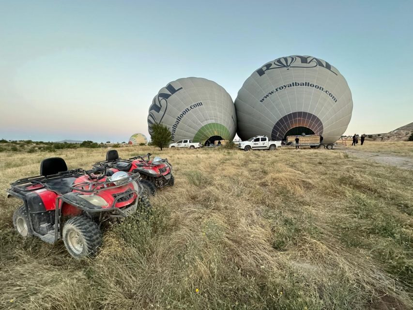 Cappadocia Göreme Quadbike Tour ( ATV tour ) - The Ürgüp stop for tea, aperitif, coffee, and guided time