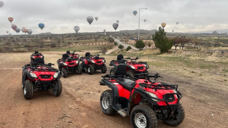 Cappadocia Göreme Quadbike Tour ( ATV tour ) - Getting picked up in Göreme, Uçhisar, Avanos, Ortahisar, or Çavuşin