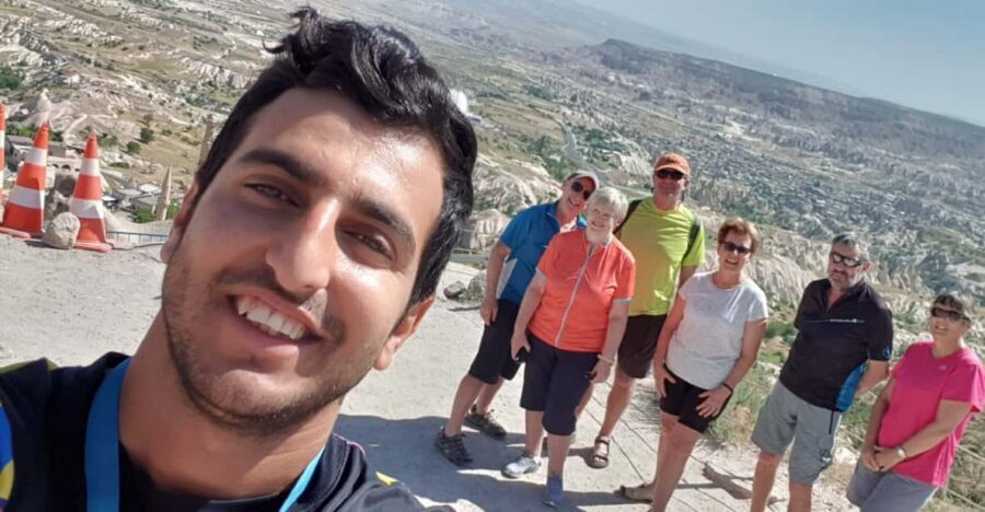 Cappadocia: Half Day Hiking Red & Rose Valley - Sword Valley walking: rock-cut churches, pigeon houses, and tunnels