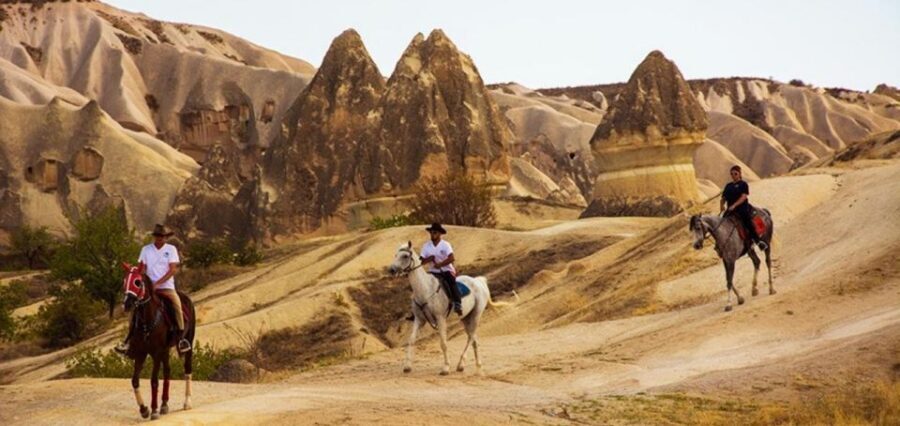Cappadocia: Horse Riding Tour Sunset or Day Time with Pickup - Getting Moving: The Ride Through Sword, Rose, and Red Valleys