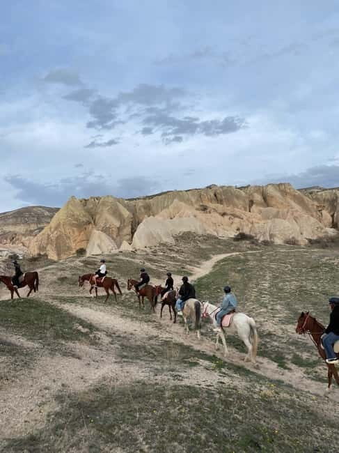 Cappadocia horse tour - Valley hits: Rose, Love, Red, White, and Cavusin City