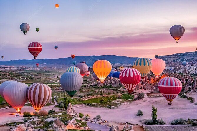 Cappadocia Hot Air Balloon Flight Over The Fairy Chimneys - Göreme National Park from the air: the flight in two acts