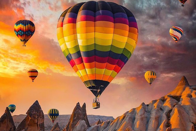 Cappadocia Hot Air Balloon Tour - Floating Over Fairy Chimneys, Valleys, Vineyards, and Rock Formations