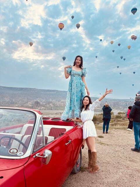 Cappadocia: Hot Air Balloon Watching Tour with Classic Car - Classic Car Morning: Pickup Timing and Route Flexibility