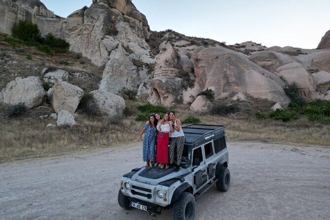 Cappadocia Jeep Safari – 2-Hour Sunrise or Sunset Adventure - Stop-by-stop: Love Valley, Red Valley, Göreme, Cavuşin