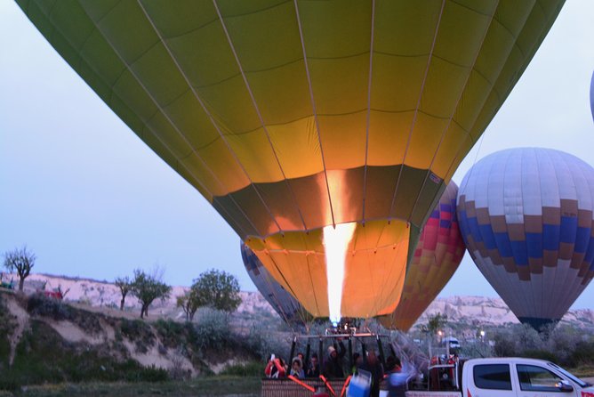 Cappadocia Jeep Safari with Hot Air Balloon Watch at Sunrise - Stop 2: Aydin Kiragan Tepesi for the almost-100-balloons moment