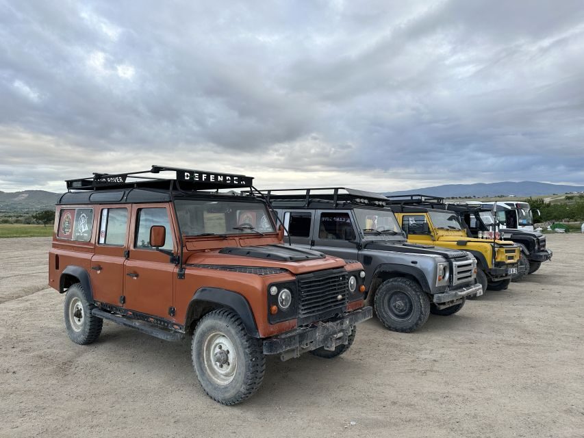 Cappadocia: Jeep Safari with Mini Underground City - Eagle Hill Point and the Champagne Party Finale