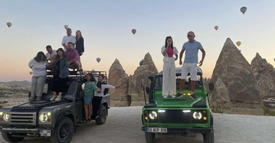 Cappadocia: Jeep Safari with Mini Underground City - Fairy Chimneys at Üzengi Valley and Love Valley Viewpoints