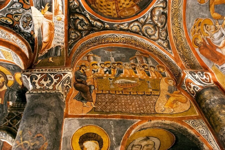 Cappadocia: North (Red) Tour With Lunch options - Uçhisar Castle: the pigeon-house caves and the view payoff