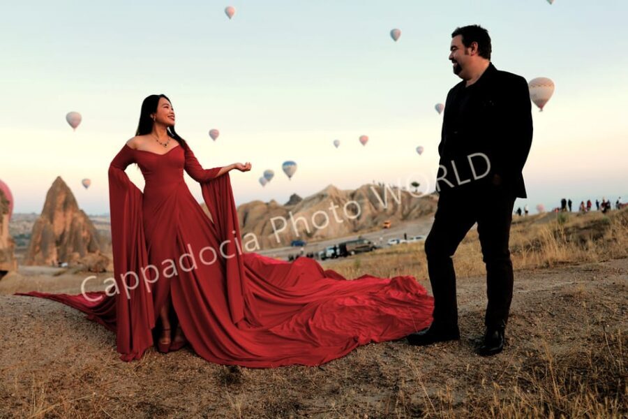 Cappadocia Photoshoot with Flying Dress - Following the wind: how timing and stops really work