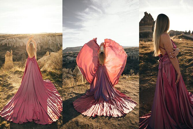 Cappadocia Photoshooting with Flying Dress - How long it takes and what you should expect emotionally