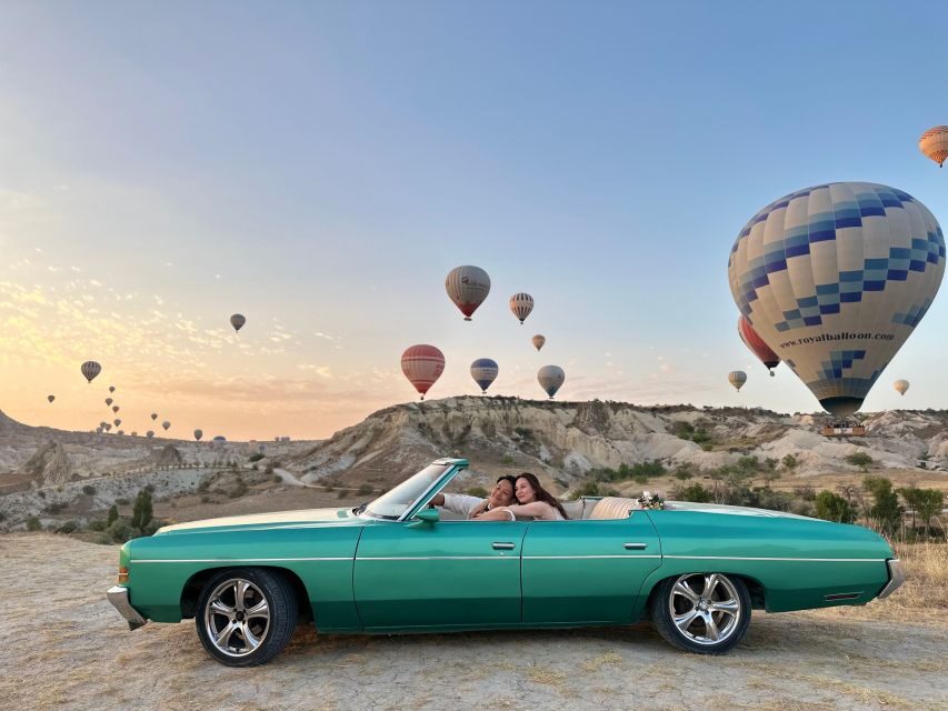 Cappadocia: Private Classic Car Trip with Photoshoot Option - Rose Valley and Love Valley: where poses and light really matter