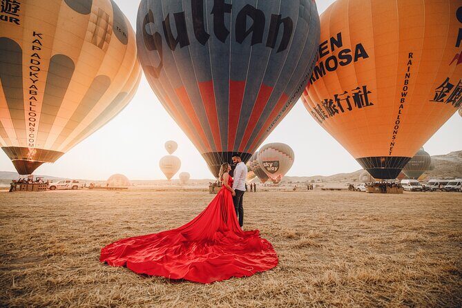 Cappadocia Private Flying Dress & Hot Air Balloon Photoshoot - The Dress, Makeup, Hair, and Those Extra Add-Ons