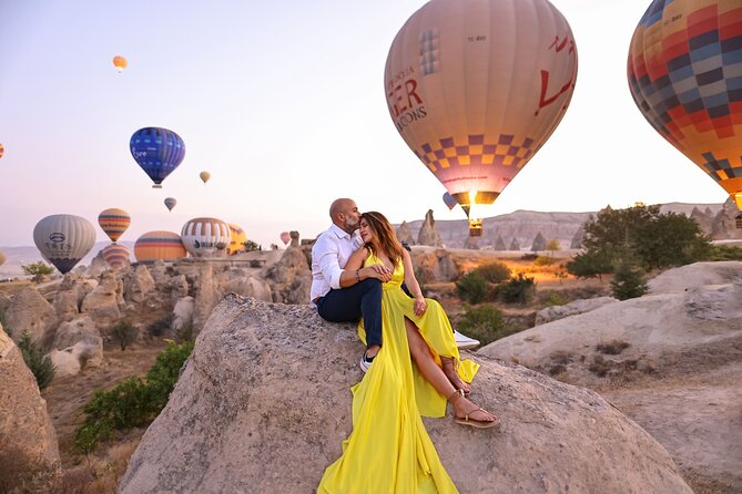 Cappadocia Private Photo Shoot Experience with Hotel Pickup - Stop 2: Rose Valley for Variety and Balloon Backgrounds
