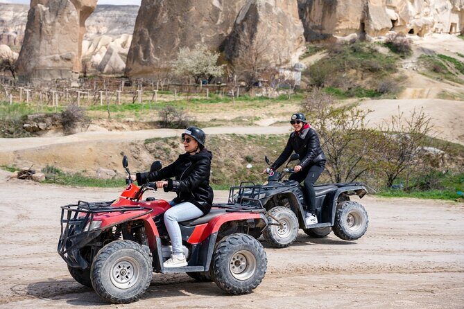 Cappadocia Quad (ATV) Safari Tour with Hotel Pickup & Helmet - Rose Valley: the photo stop that sells the view