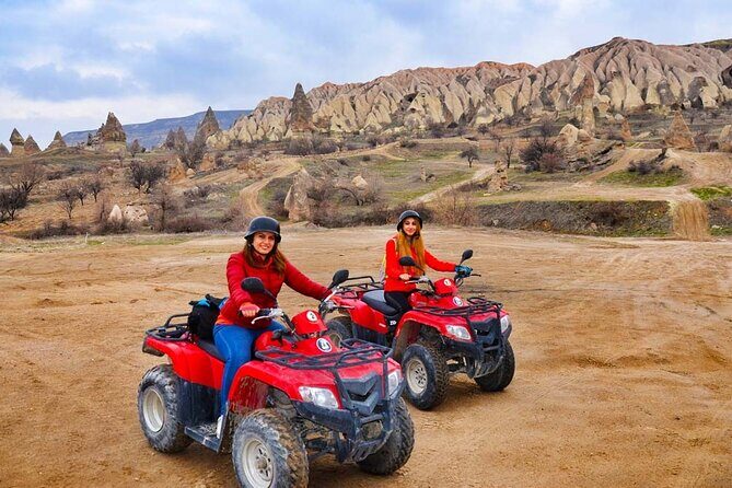 Cappadocia Quad (ATV) Safari Tour with Hotel Pickup & Helmet - Price and value for a $3.59 quad safari setup