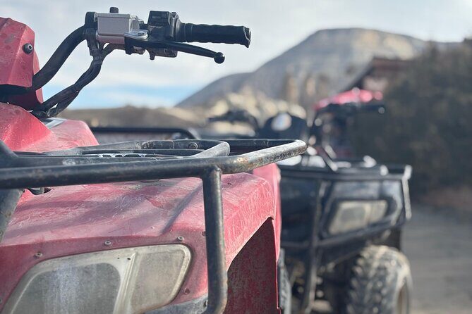 Cappadocia Quad Bike ATV Tour - Stop 2: Rose Valley Rock Formations and the Color-Light Trick