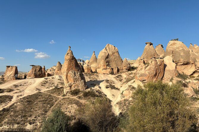 Cappadocia Red (North) Daily Tour with Lunch and Tickets! - Pasabag Fairy Chimneys: Big Rock Formations in a 55-Minute Block