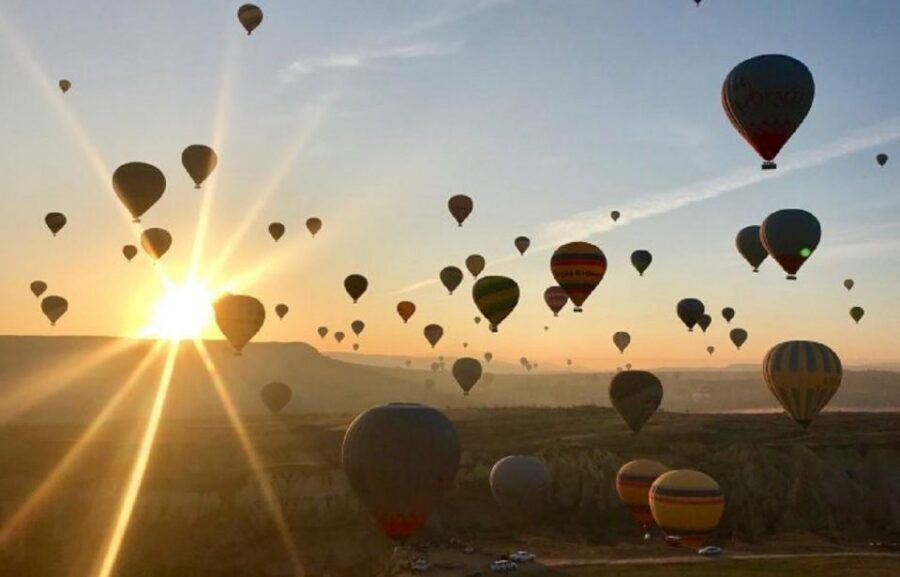 Cappadocia: Red Tour and Sunrise Balloon Tour - Uchisar Castle finish: highest point views and a last look at the valleys