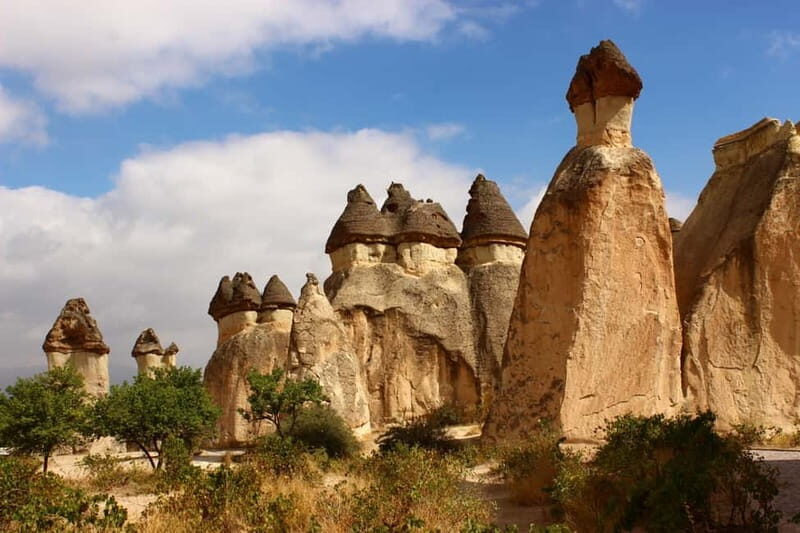 Cappadocia: Red Tour with Lunch & Pottery Demonstration - Uchisar Castle to Get Your Bearings Fast