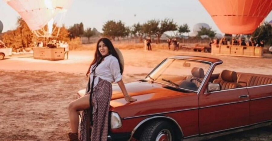 Cappadocia: Sunrise, Day Tour & Sunset Classic Car Tour - Sunrise Classic Car Chase: From Ranch Safety to Balloon Take-Off