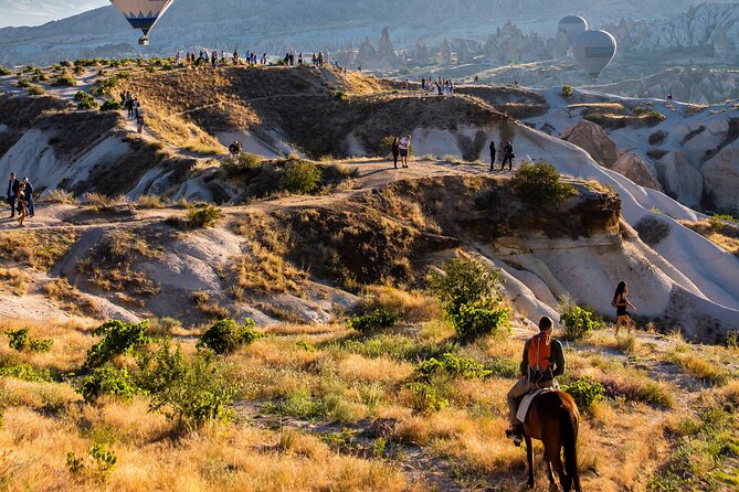Cappadocia Sunrise Horse Riding - Red Valley at sunrise: photo angles and a 360 feel